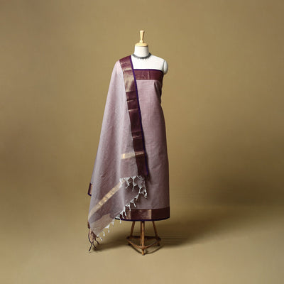 Kandangi chettinad cotton 2pc unstitched dress material 39