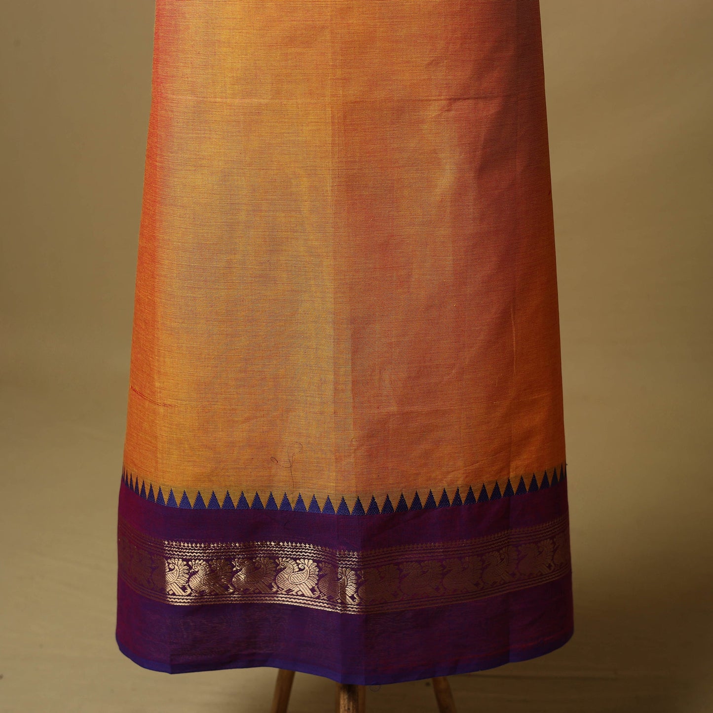 Kandangi chettinad cotton 2pc unstitched dress material 40