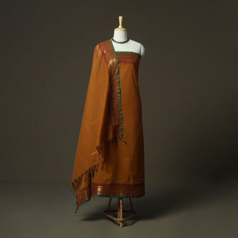 Kandangi chettinad cotton 2pc unstitched dress material 52