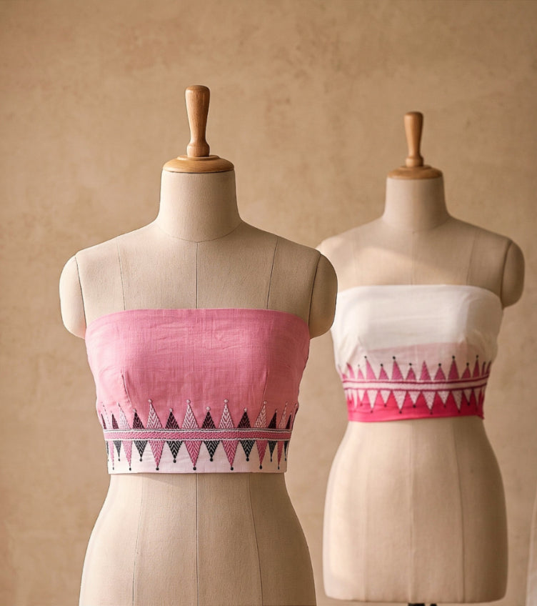 Kantha Blouse Pieces