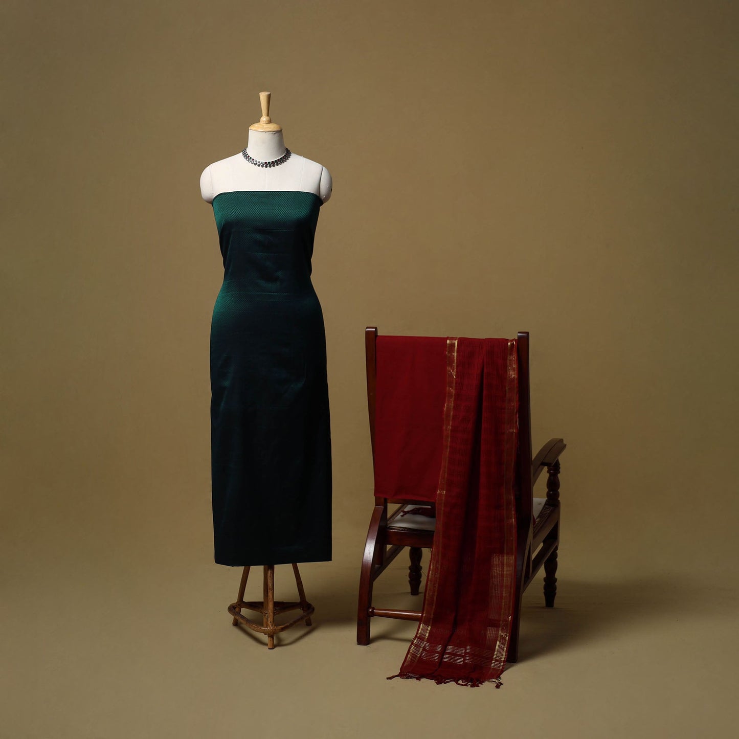 Karnataka khun cotton 3pc unstitched dress material 02