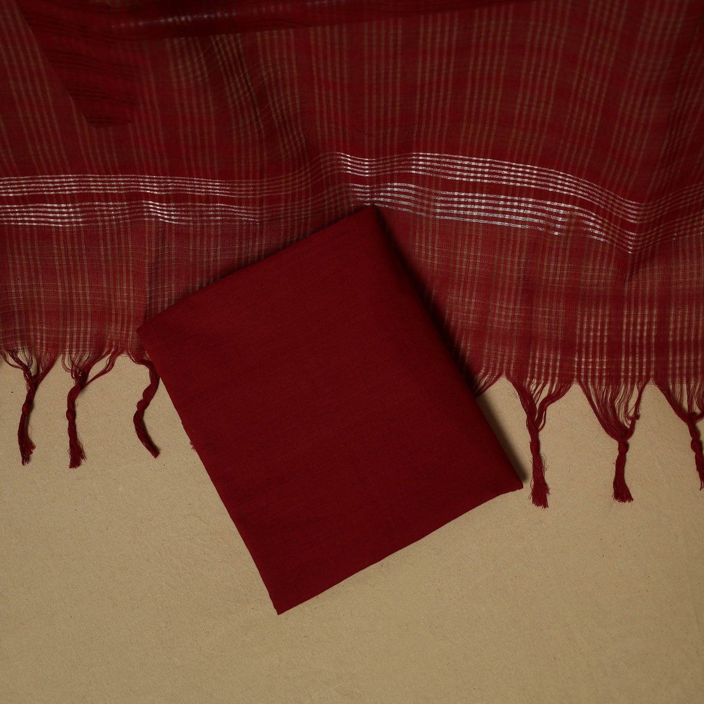 Karnataka khun cotton 3pc unstitched dress material 03