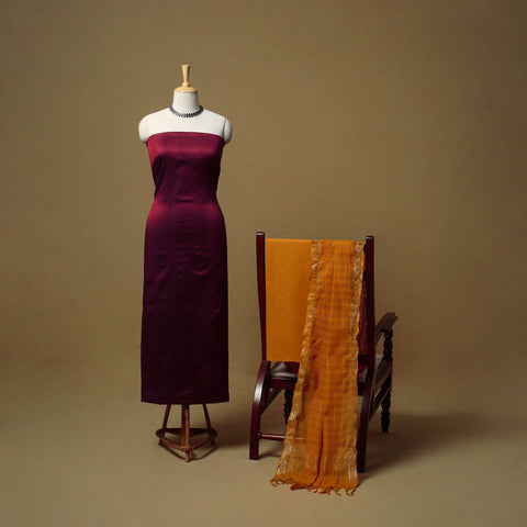 Karnataka khun cotton 3pc unstitched dress material 11