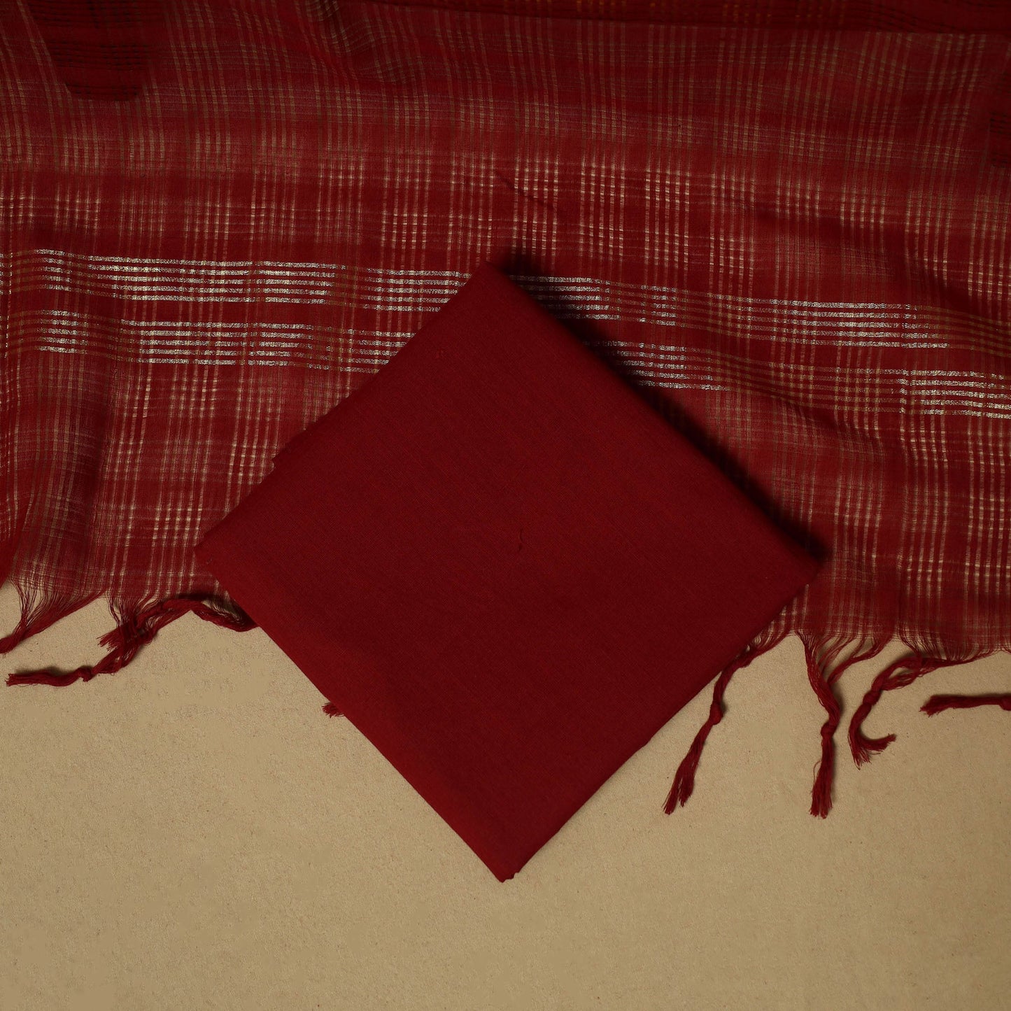 Karnataka khun cotton 3pc unstitched dress material 22