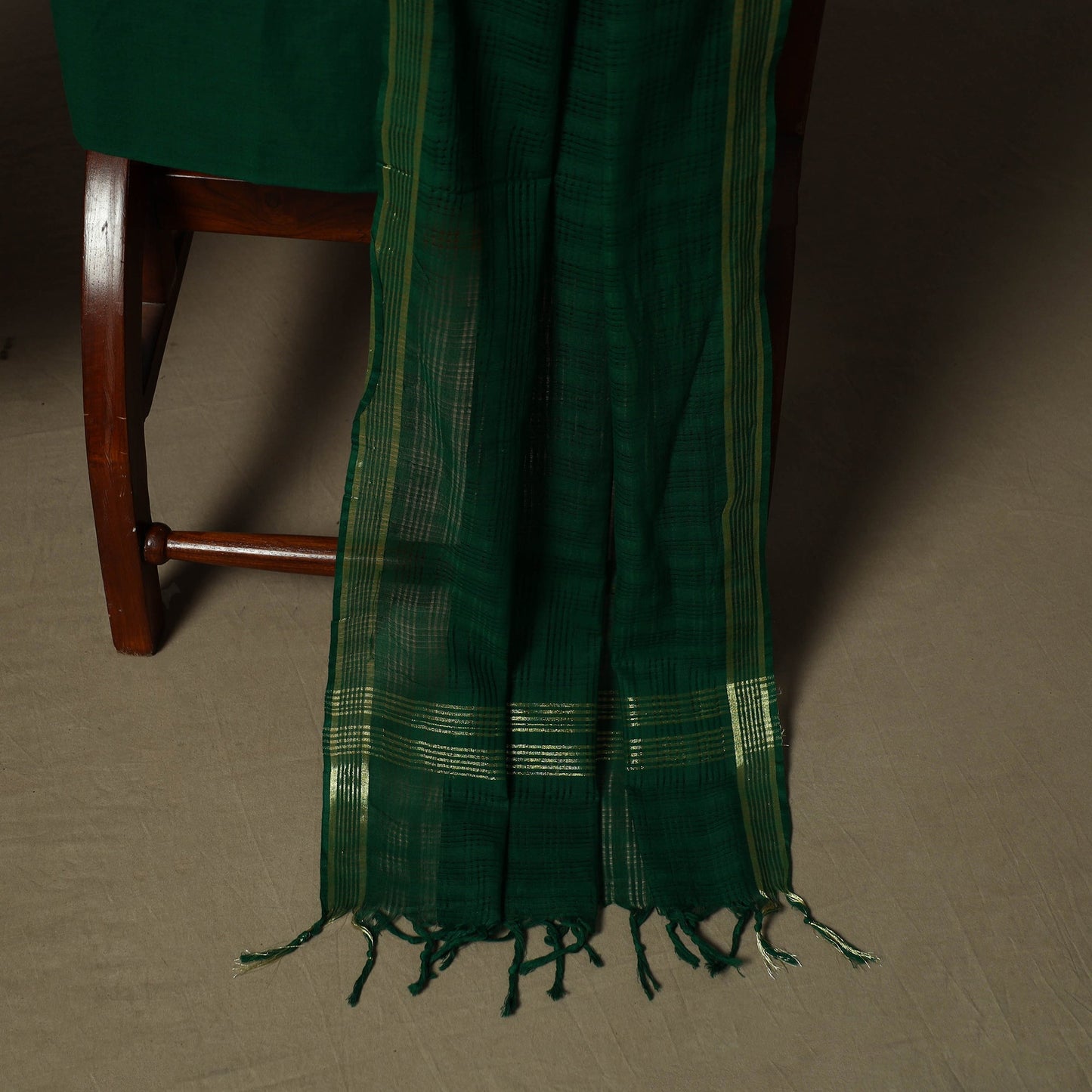 Karnataka khun cotton 3pc unstitched dress material suit