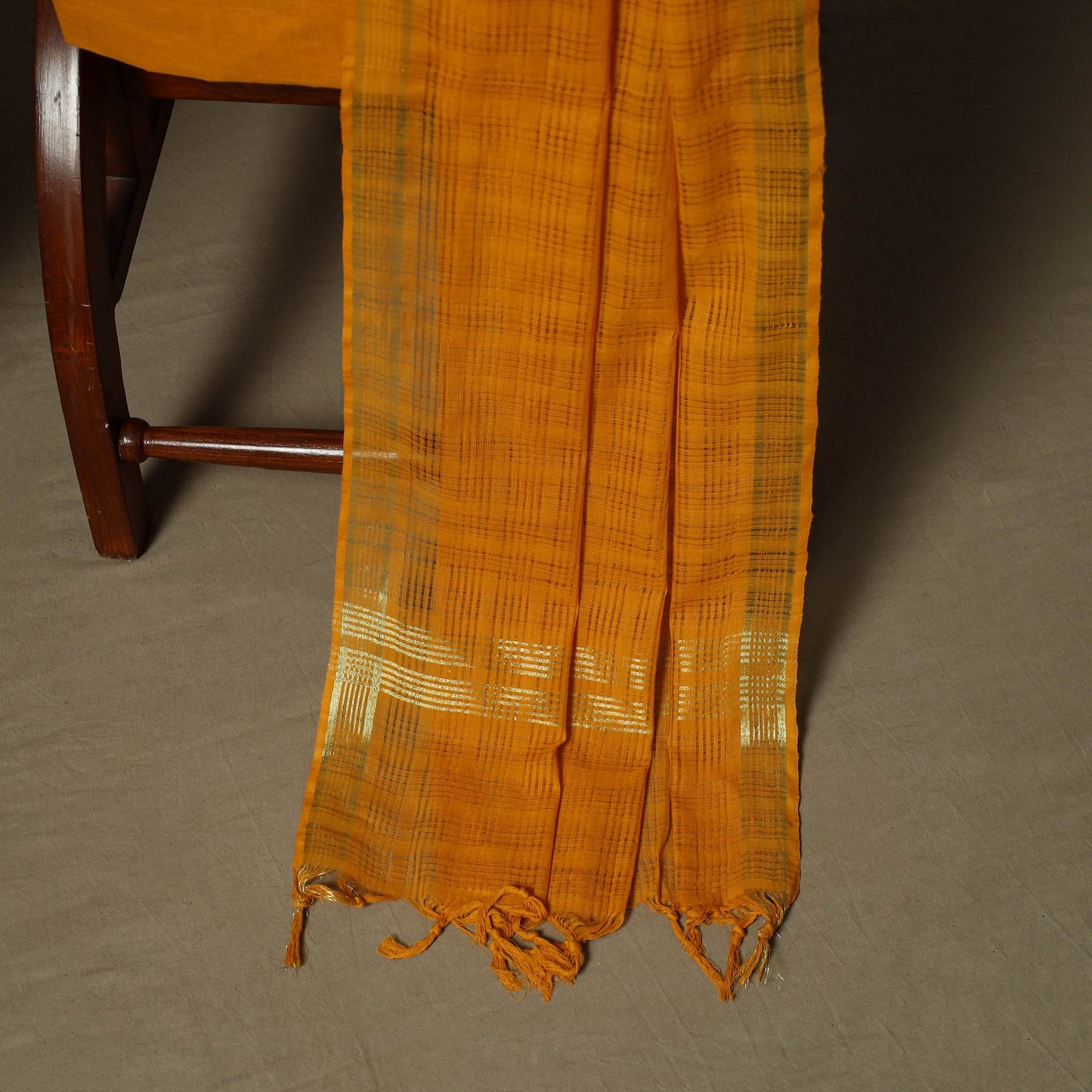 Karnataka khun cotton 3pc unstitched dress material suit