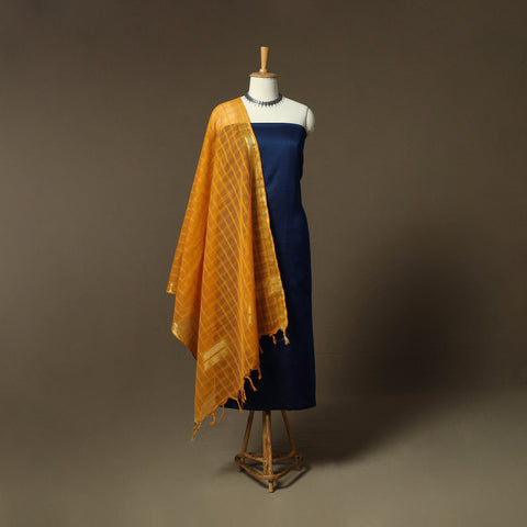 Karnataka khun cotton 3pc unstitched dress material suit