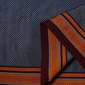 Karnataka weave cotton khun fabric 09 - handcrafted