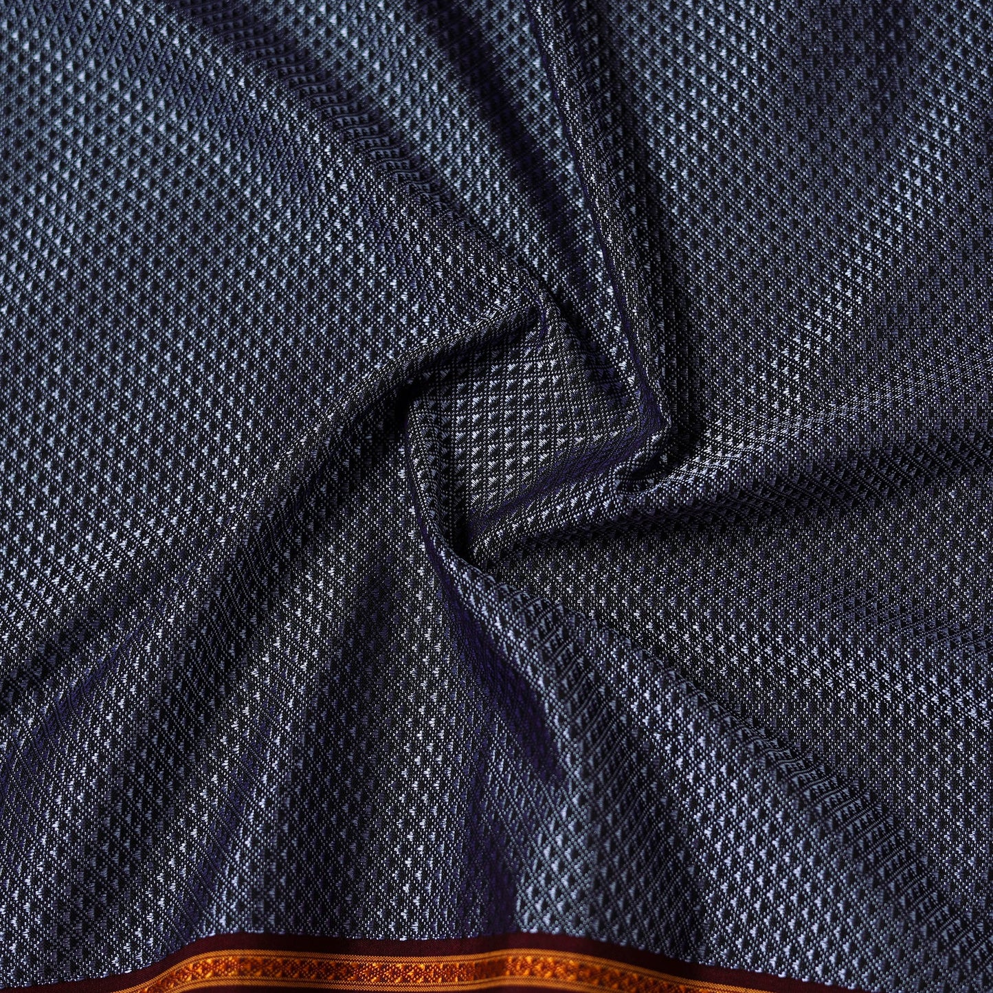 Karnataka weave cotton khun fabric 09 - handcrafted