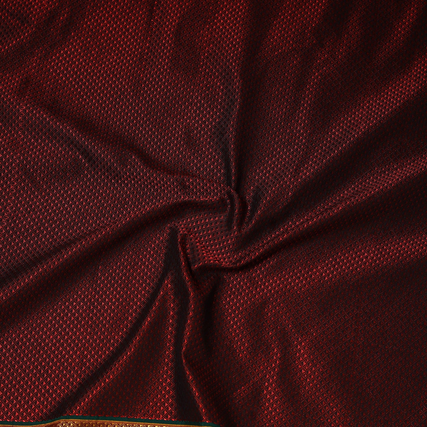 Karnataka weave cotton khun fabric 11 - handcrafted