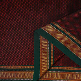 Karnataka weave cotton khun fabric 11 - handcrafted