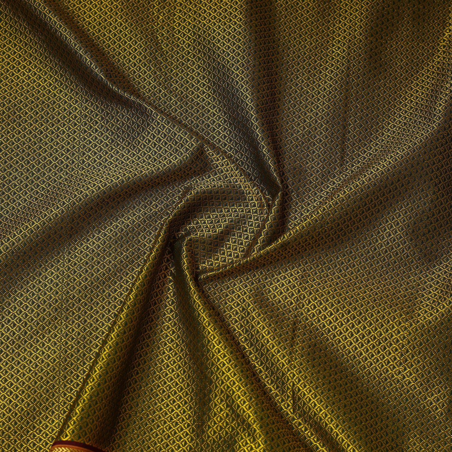 Karnataka weave cotton khun fabric 12 - handcrafted