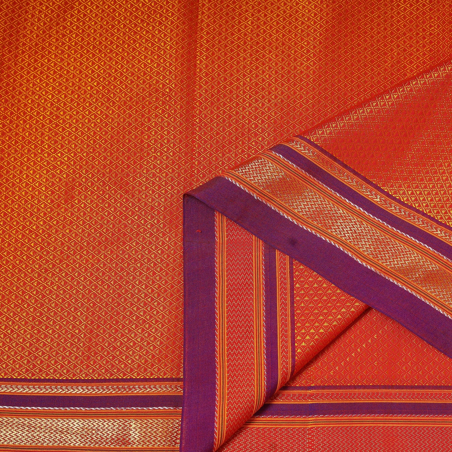 Karnataka weave cotton khun fabric 23 - handcrafted