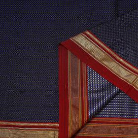 Karnataka weave cotton khun fabric 24 - handcrafted