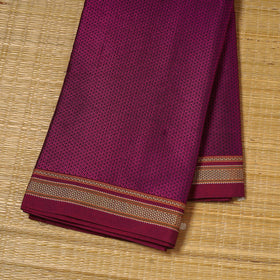 Karnataka weave cotton khun fabric 25 - handcrafted