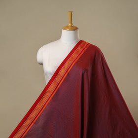 Karnataka weave cotton khun fabric 26 - handcrafted