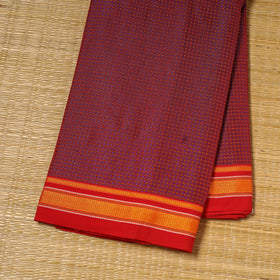 Karnataka weave cotton khun fabric 26 - handcrafted
