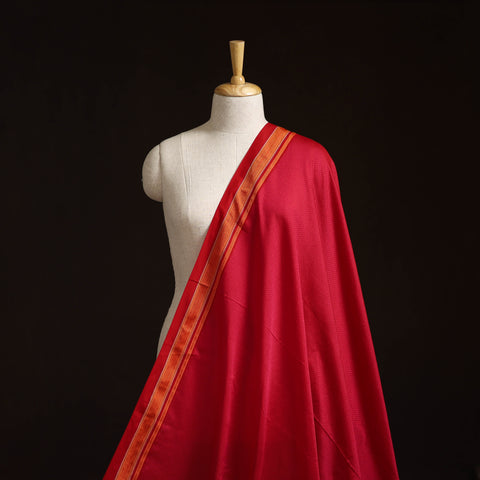 Karnataka weave cotton khun fabric 26 - handcrafted