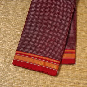 Karnataka weave cotton khun fabric 27 - handcrafted