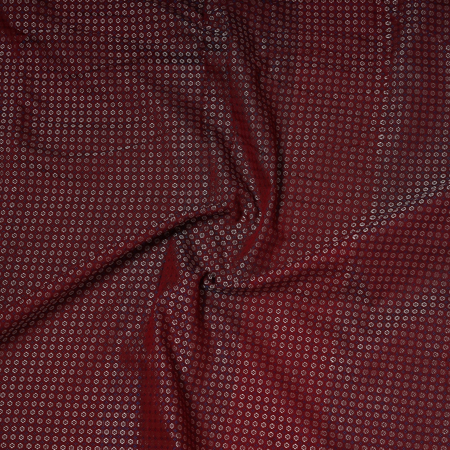 Karnataka weave cotton khun fabric 27 - handcrafted