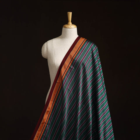 Karnataka weave cotton khun fabric 31 - handcrafted