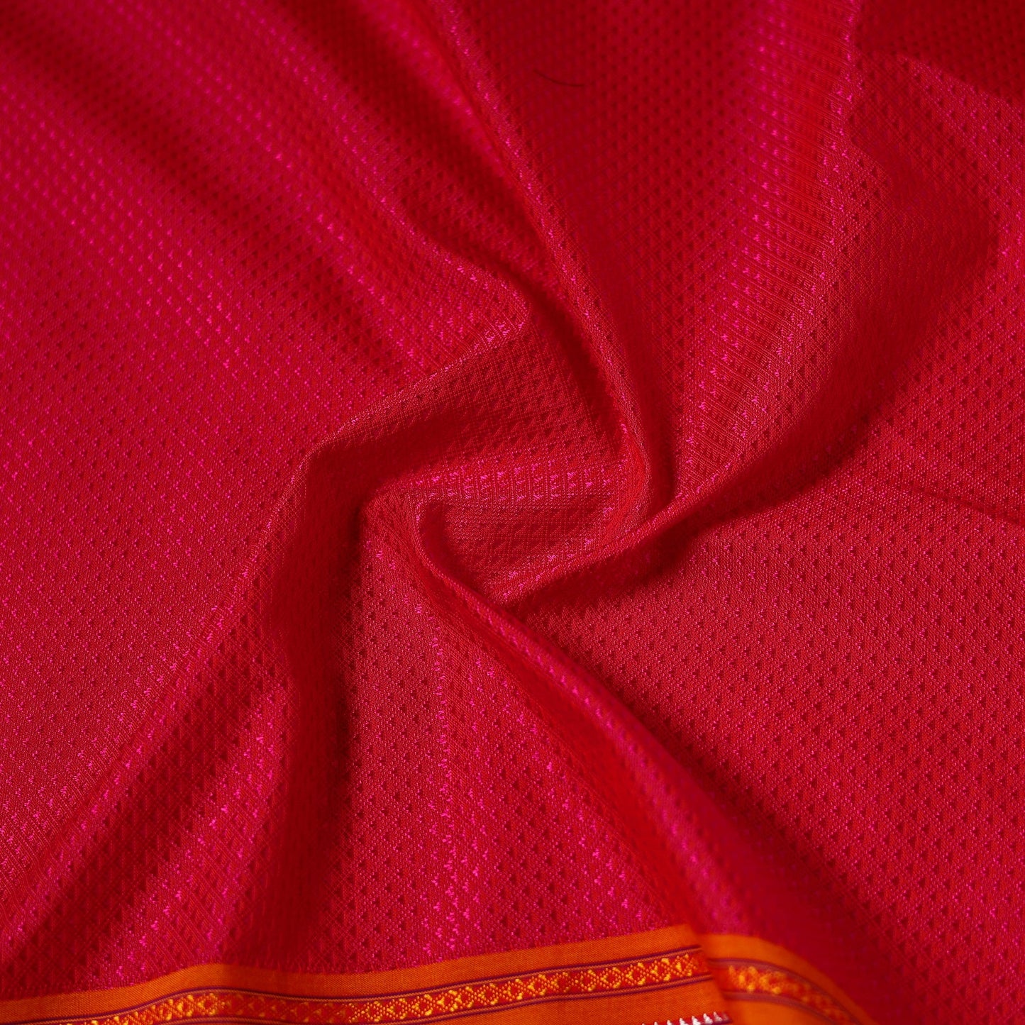 Karnataka weave cotton khun fabric 34 - handcrafted