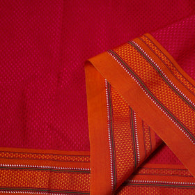 Karnataka weave cotton khun fabric 34 - handcrafted