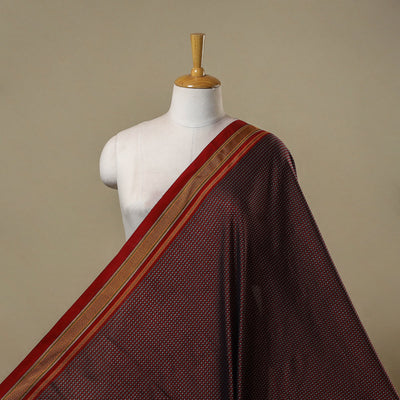 Karnataka weave cotton khun fabric 34 - handcrafted
