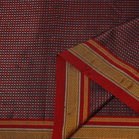 Karnataka weave cotton khun fabric 34 - handcrafted