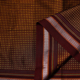 Karnataka weave cotton khun fabric 37 - handcrafted