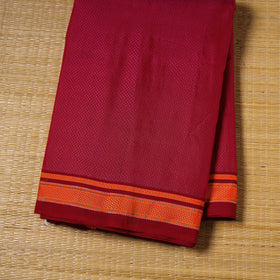 Karnataka weave cotton khun fabric 38 - handcrafted