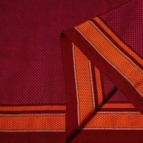 Karnataka weave cotton khun fabric 38 - handcrafted