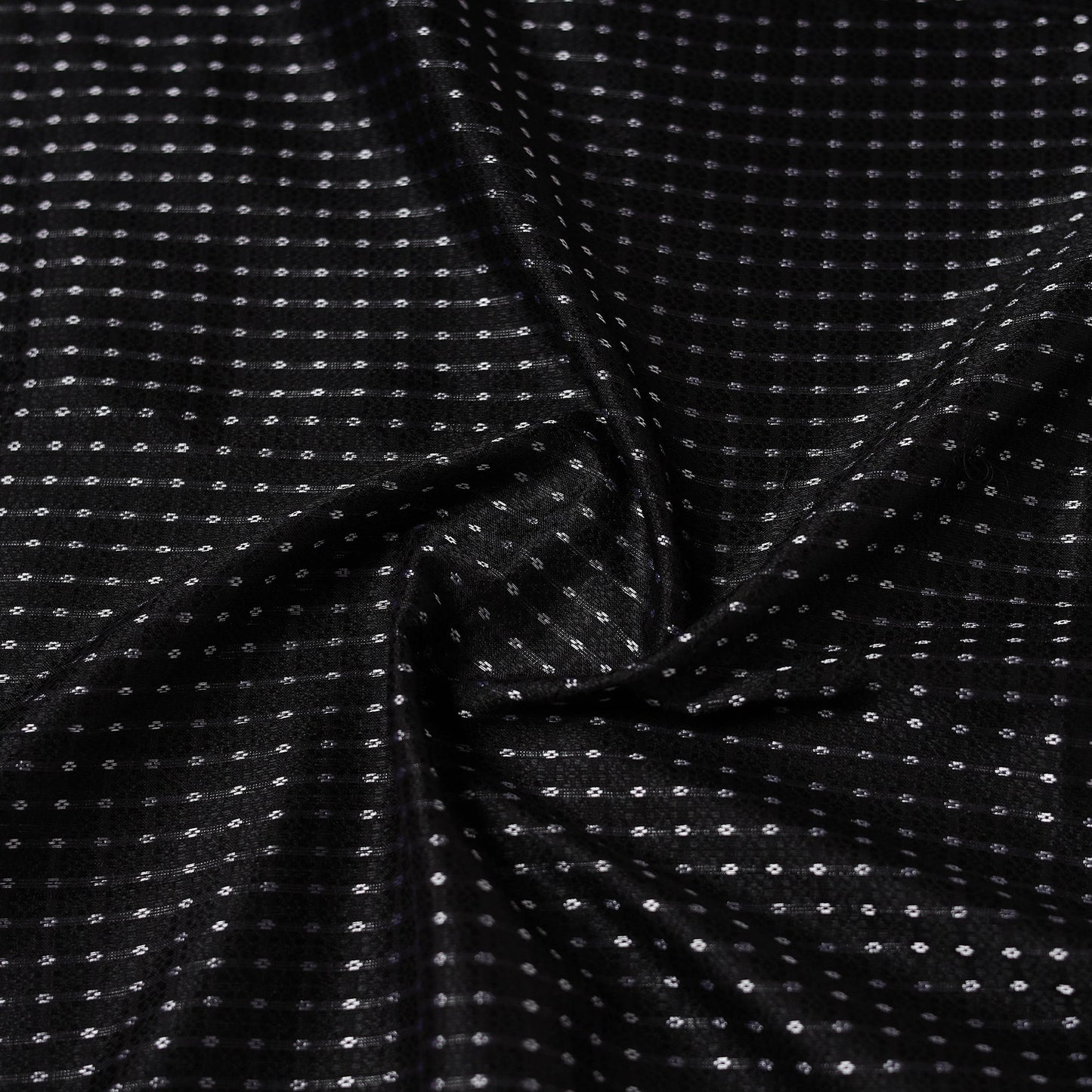 Karnataka weave cotton khun fabric 40 - handcrafted