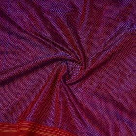 Karnataka weave cotton khun fabric 40 - handcrafted