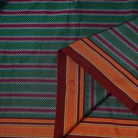 Karnataka weave cotton khun fabric 41 - handcrafted