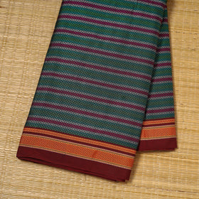 Karnataka weave cotton khun fabric 41 - handcrafted