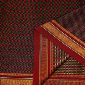 Karnataka weave cotton khun fabric 42 - handcrafted
