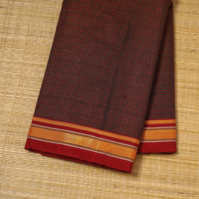 Karnataka weave cotton khun fabric 42 - handcrafted