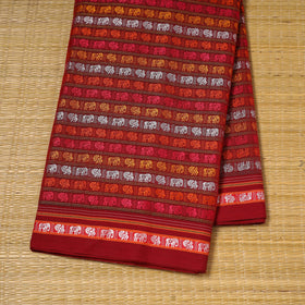 Karnataka weave silk cotton khun fabric 03 - handcrafted