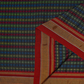 Karnataka weave silk cotton khun fabric 07 - handcrafted