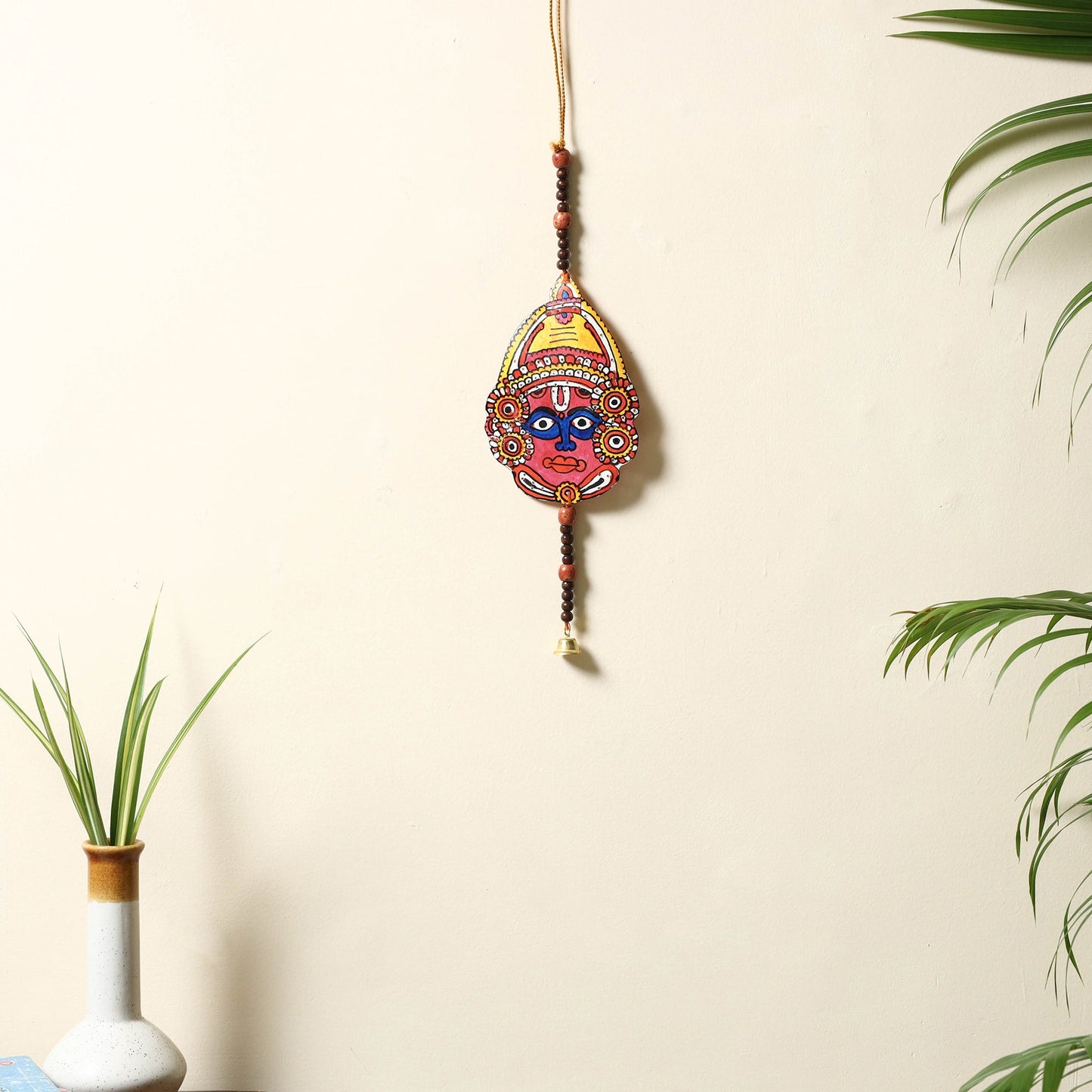  Tholu Bommalata Leather Puppet Wall Hanging l iTokri.com 