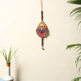  Tholu Bommalata Leather Puppet Wall Hanging l iTokri.com 