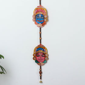  Tholu Bommalata Leather Puppet Wall Hanging l iTokri.com 