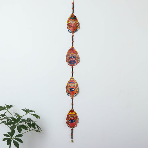  Tholu Bommalata Leather Puppet Wall Hanging l iTokri.com 