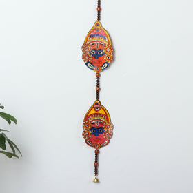  Tholu Bommalata Leather Puppet Wall Hanging l iTokri.com 