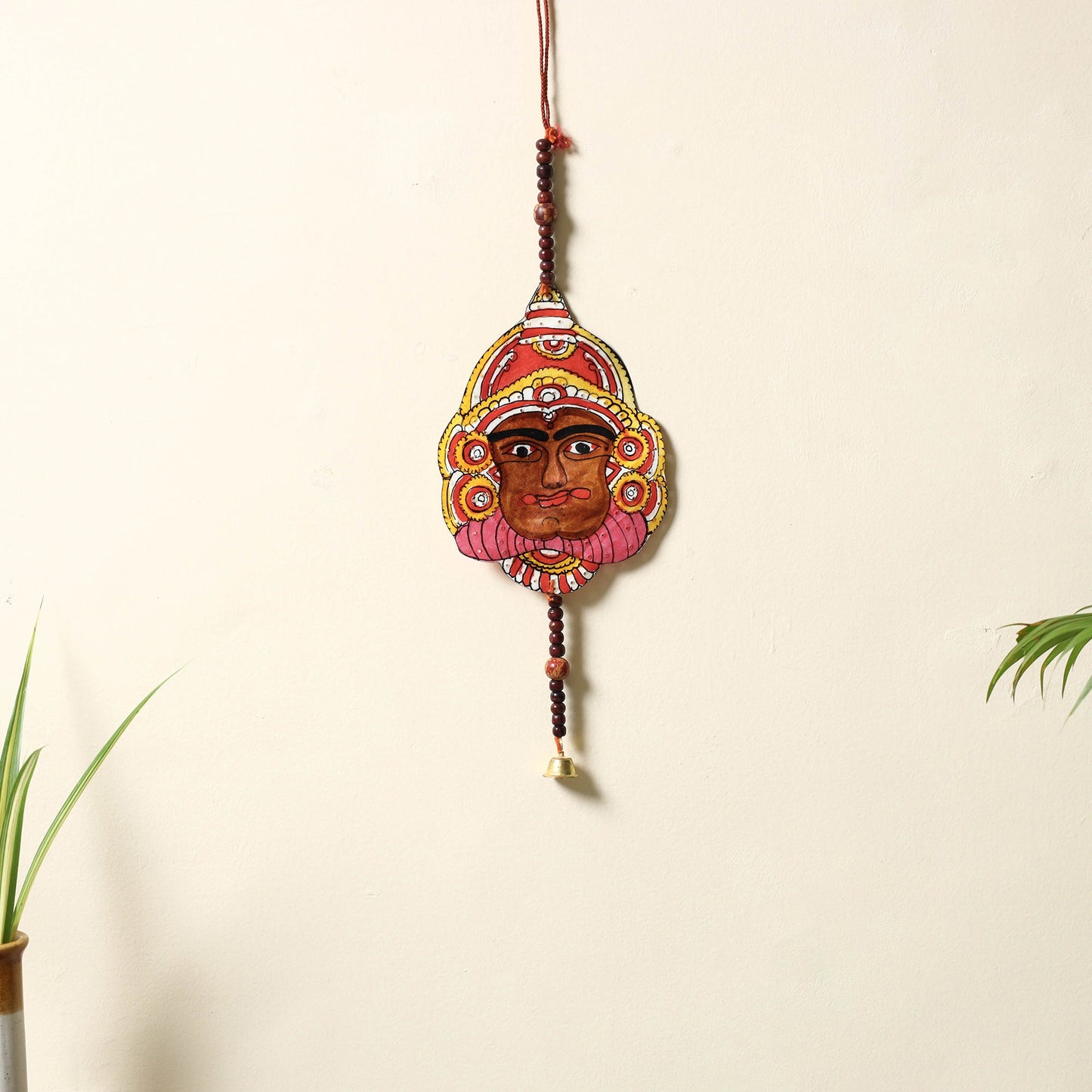  Tholu Bommalata Leather Puppet Wall Hanging l iTokri.com 