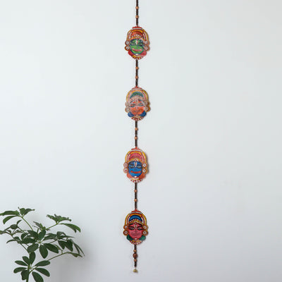  Tholu Bommalata Leather Puppet Wall Hanging l iTokri.com 