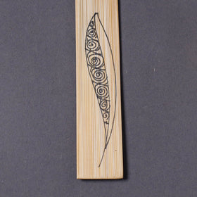 Buy Kerala Handpainted Bamboo Bookmark 