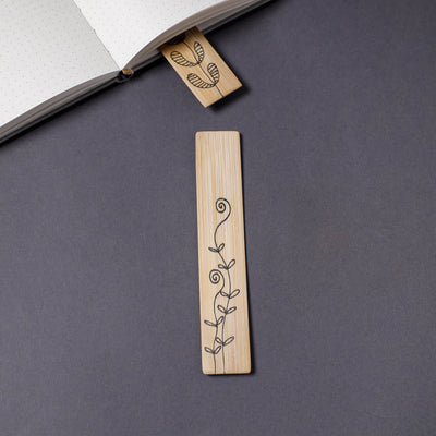 Buy Kerala Handpainted Bamboo Bookmark 