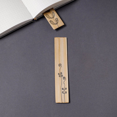 Buy Kerala Handpainted Bamboo Bookmark 